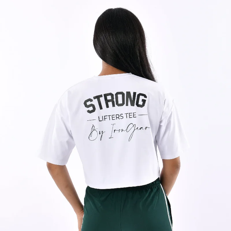 Yoga Tops for Yoga and Strength Training -Lifters cropped tee
