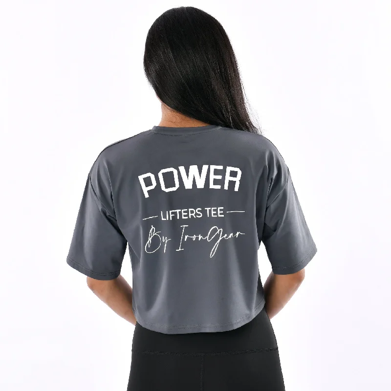 Loose Fit Yoga Tops for Relaxing Practice -Lifters cropped tee