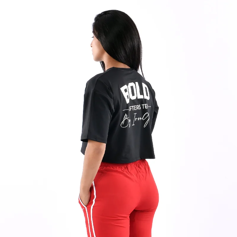 Yoga Tops for Maximum Stretching Ability -Lifters cropped tee