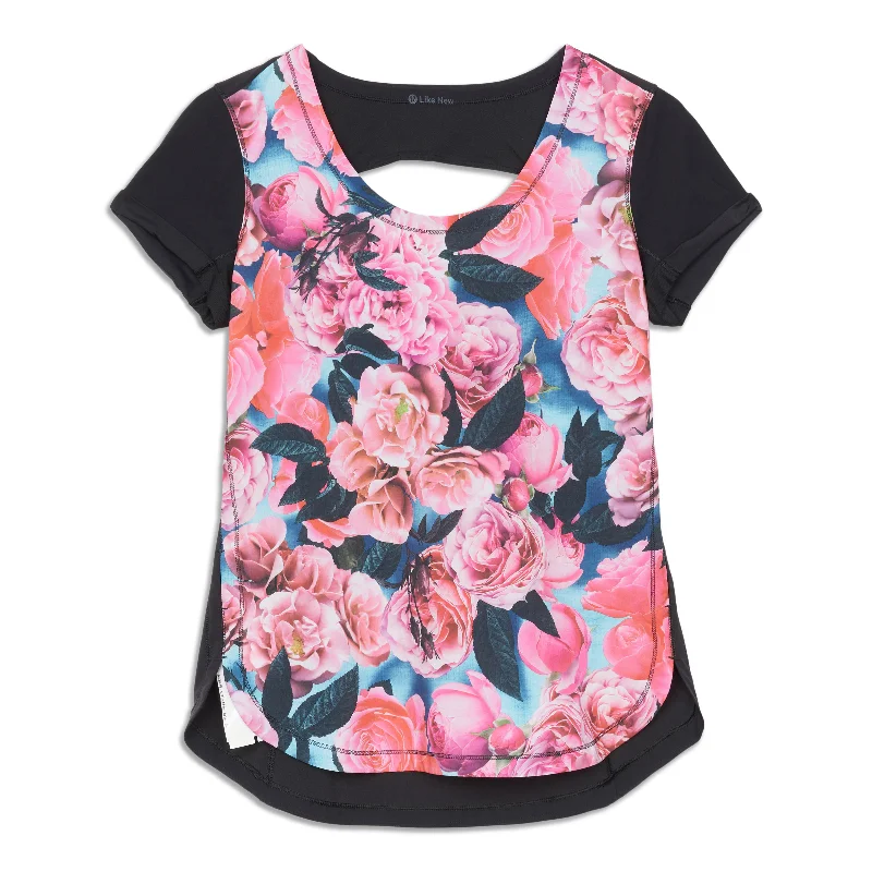 Yoga Tops for Movement and Flexibility -Lightened Up Short Sleeve Shirt - Resale