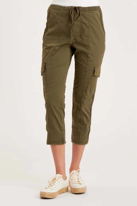 Yoga Shorts for All-Day Comfort -Lilou Legging In Kombu Pigment