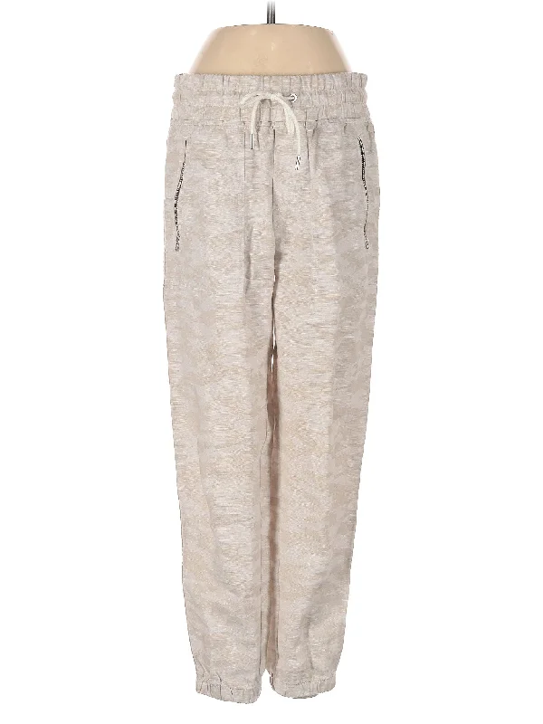 Fitted Yoga Pants for Women -Linen Pants