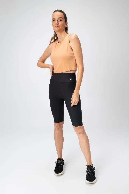 Yoga Tops for Softness and Comfort -LIVE! Training Cropped T-Shirt
