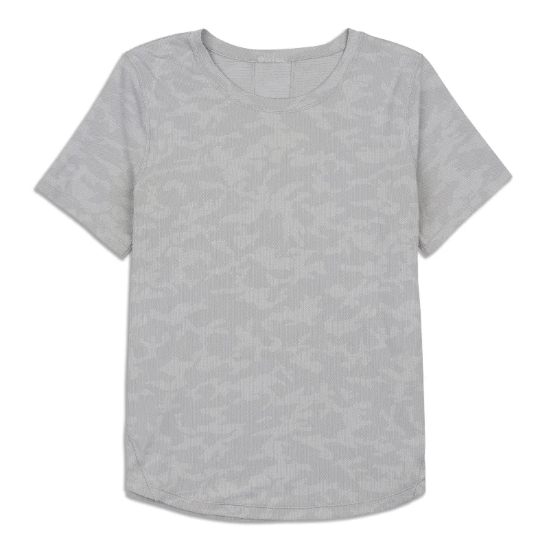 Yoga Tops with Soft Material for Extra Comfort -Long Distance Short Sleeve Shirt - Resale
