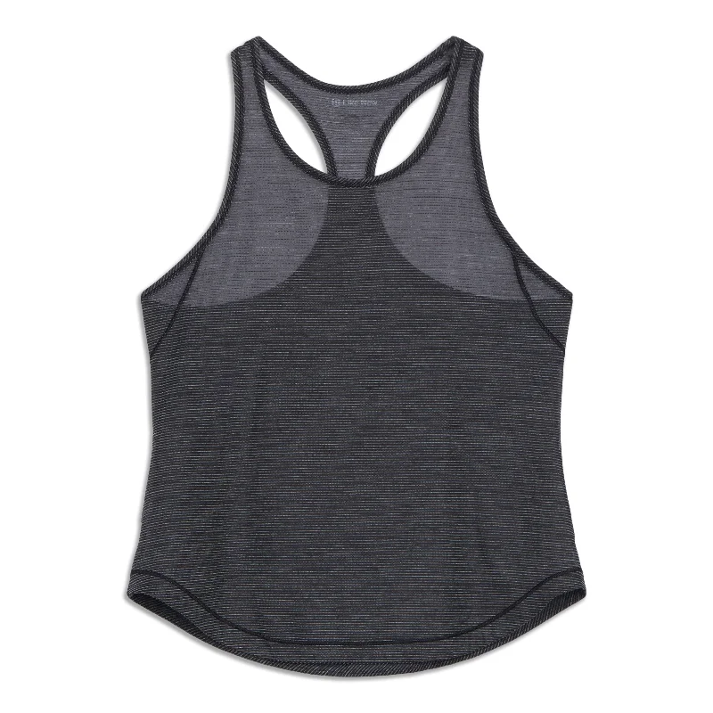 Yoga Tops with Moisture-Wicking Technology -Long Distance Tank Top - Resale