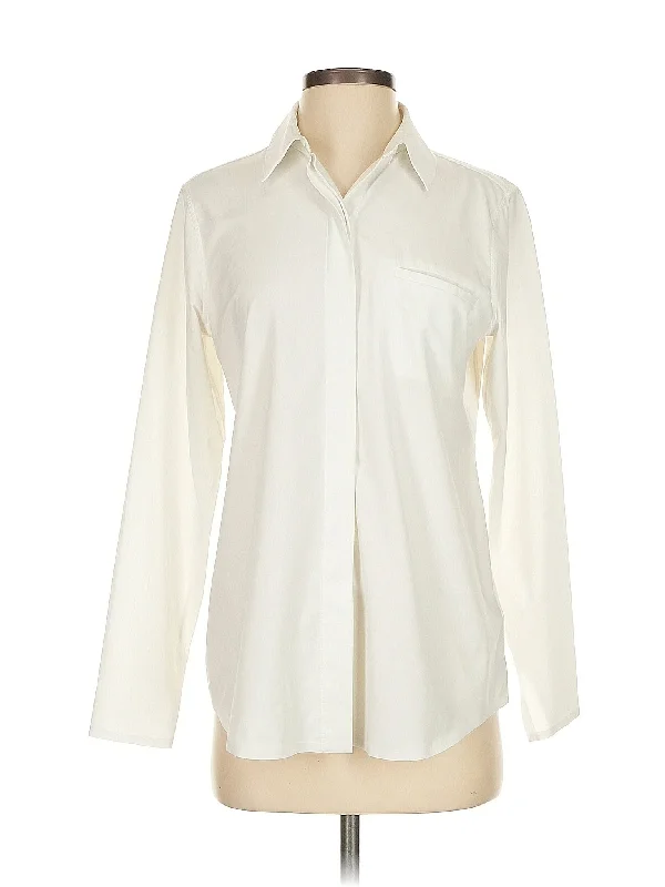 Stylish Yoga Tops with Open Back Design -Long Sleeve Blouse