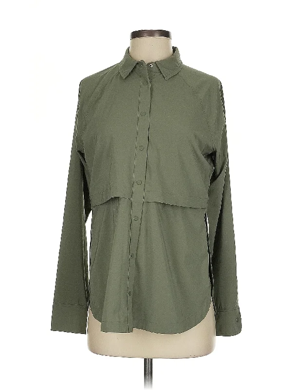Yoga Tops for Breathability and Comfort -Long Sleeve Blouse