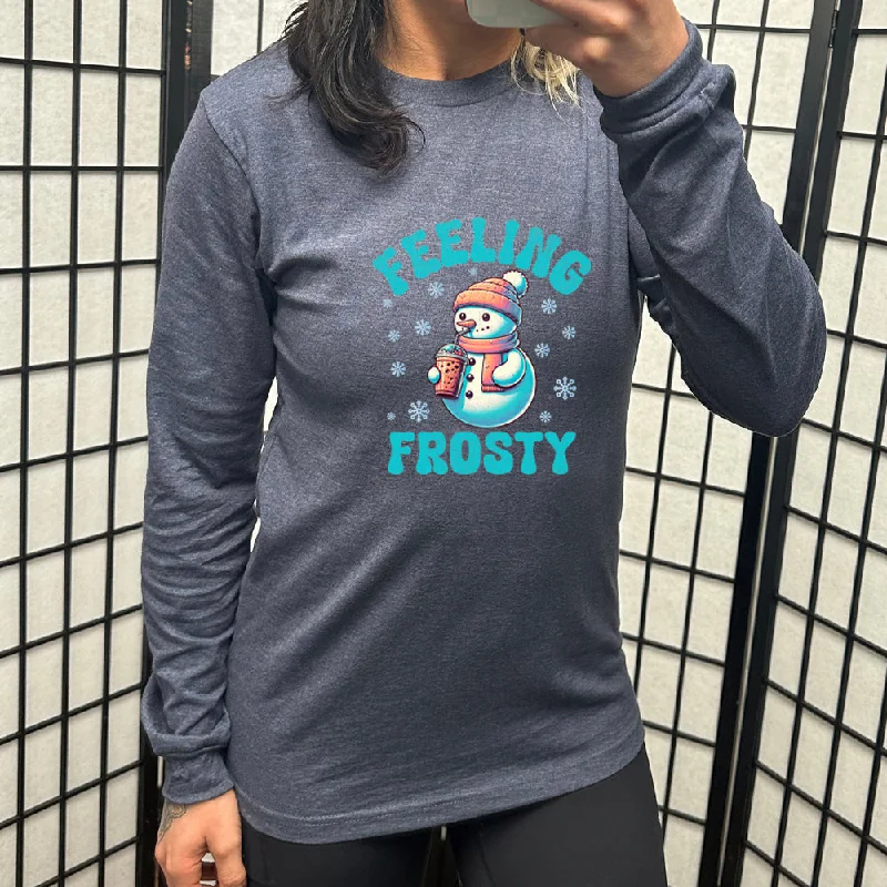 Breathable Yoga Tops for Active Wear -Long Sleeve Tee | Feelin Frosty
