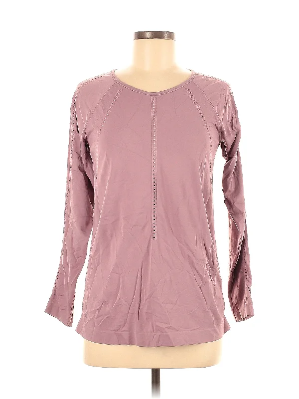 Yoga Tops for Low-Impact Exercises -Long Sleeve Top