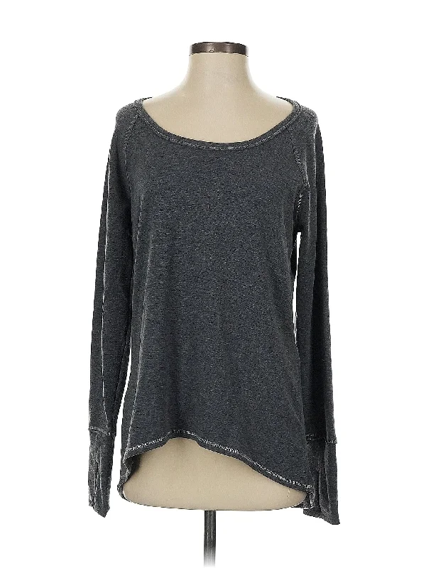 Printed Yoga Tops for Women -Long Sleeve Top