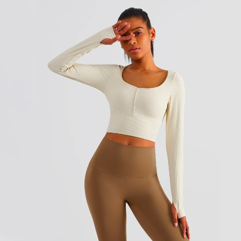 Relaxed Yoga Tops for Women -Long Sheet Yoga Top