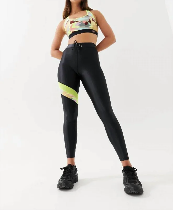 Yoga Shorts for Women’s Stretching -Longitude Legging In Black
