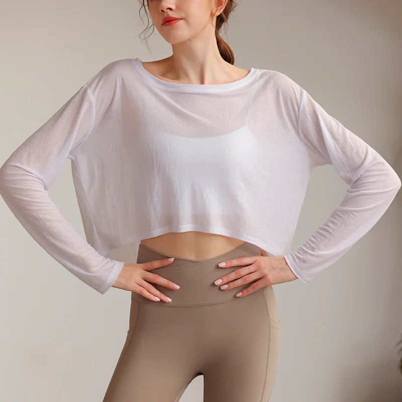 Yoga Tops for Fitness Training -Loose Yoga Top
