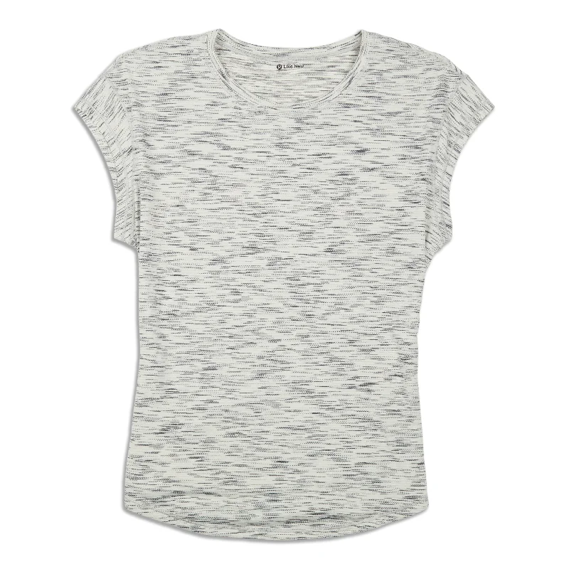 Yoga Tops for Comfort During Intense Workouts -Lost In Pace Short Sleeve - Resale