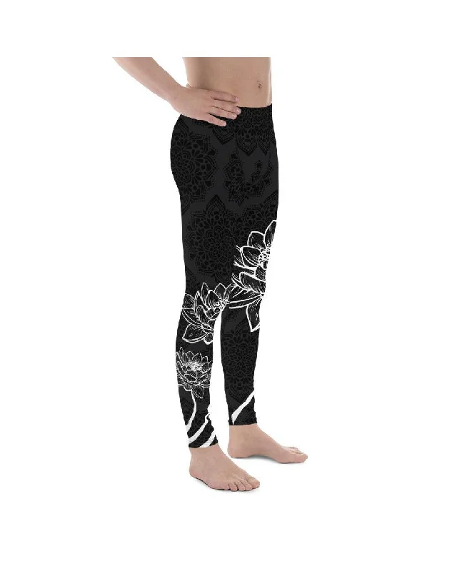 Flexible Yoga Pants for Home and Studio Use -Lotus Meggings