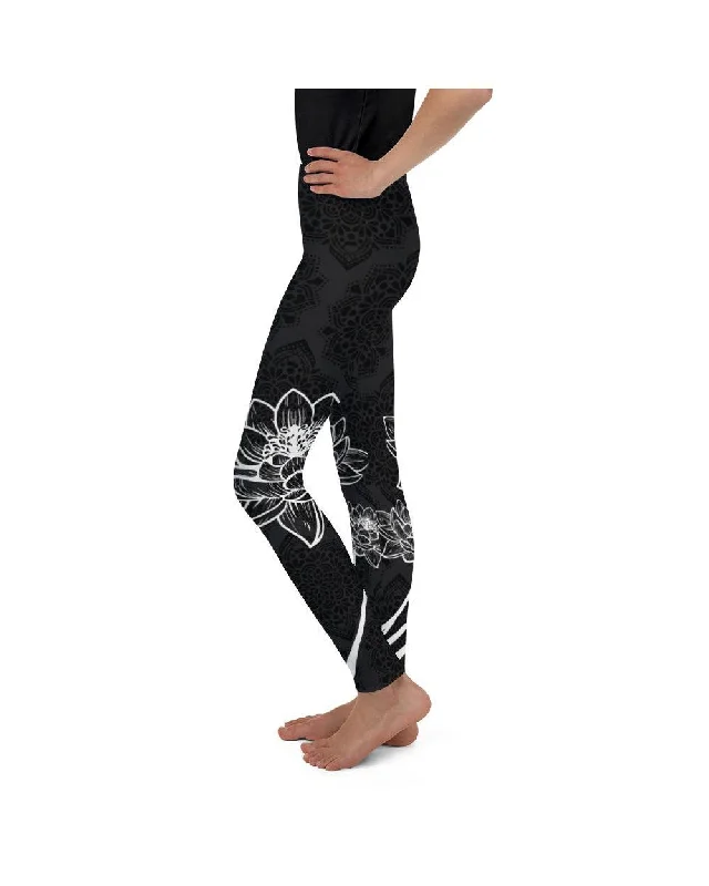 Supportive and Comfortable Yoga Pants -Lotus Youth Leggings