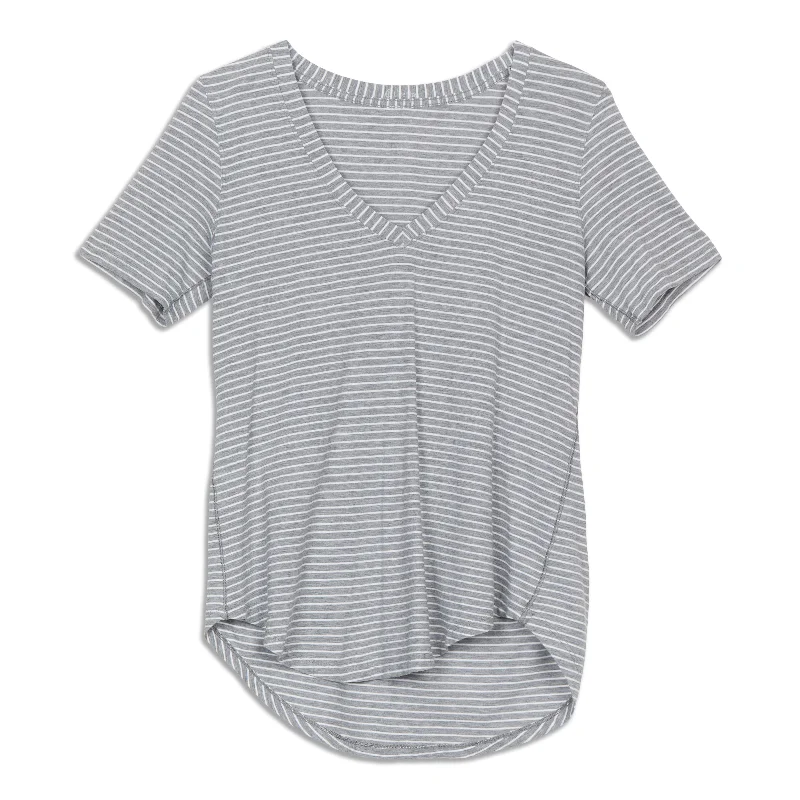 Yoga Tops for Flexibility and Strength -Love Short Sleeve T-Shirt - Resale
