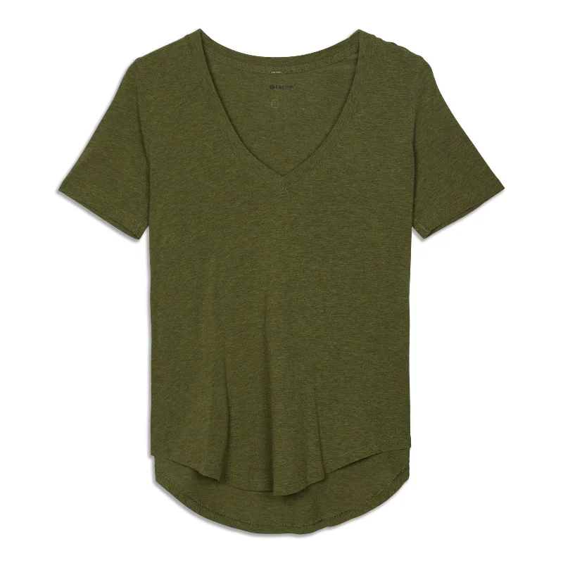 Women's Yoga Tops for Flexibility and Comfort -Love T-Shirt - Resale