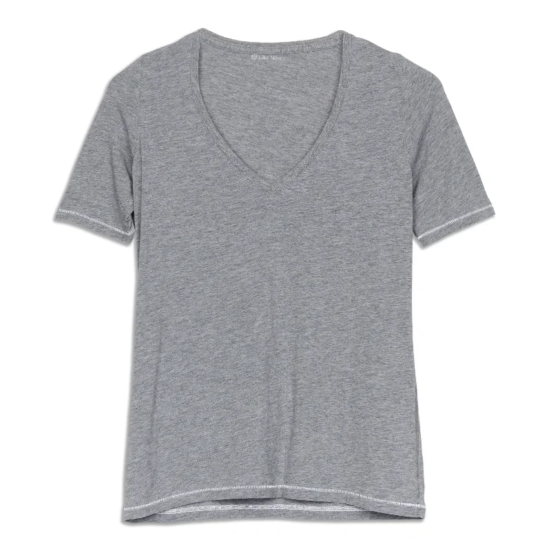 Women's Yoga Tops for Low-Impact Workouts -Love T-Shirt - Resale