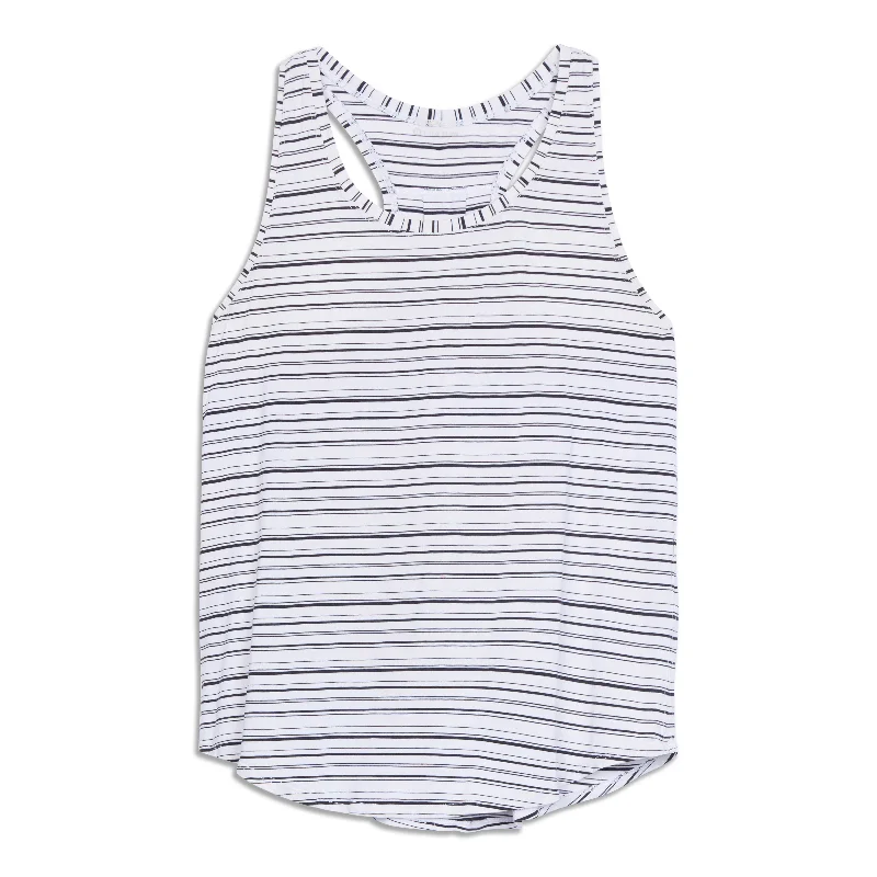 Yoga Tops with Supportive Features -Love Tank Top Pleated - Resale