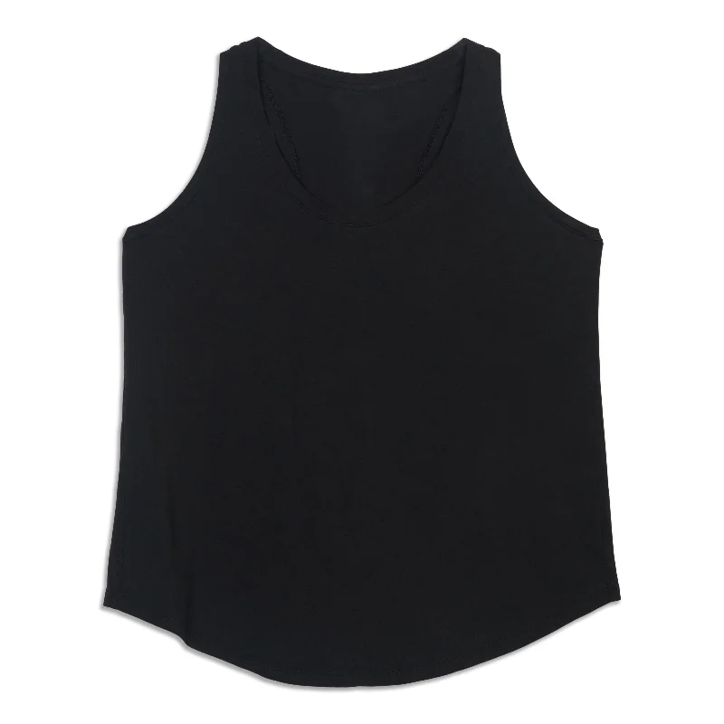 Loose Yoga Tops for Relaxing -Love Tank Top - Resale