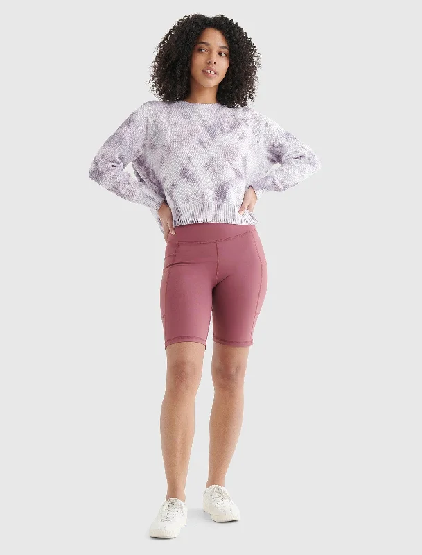 Yoga Shorts for Deep Flexibility and Stretch -Lucky Brand Womens Lucky Dyanmic Bike Short Yoga Shorts for Deep Flexibility and Stretch -Lucky Brand Womens Lucky Dyanmic Bike Short
