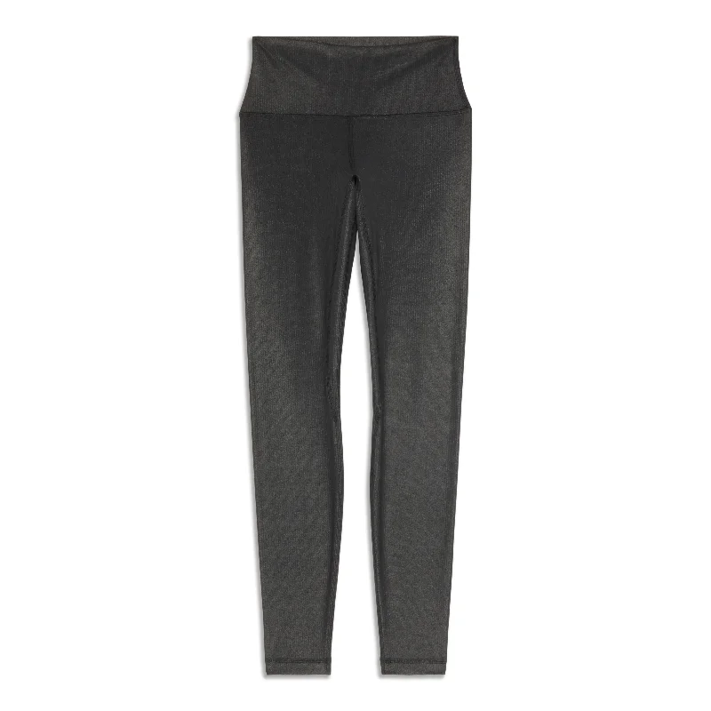 Yoga Pants with High Waist -lululemon Align™ High-Rise Ribbed Pant - Resale