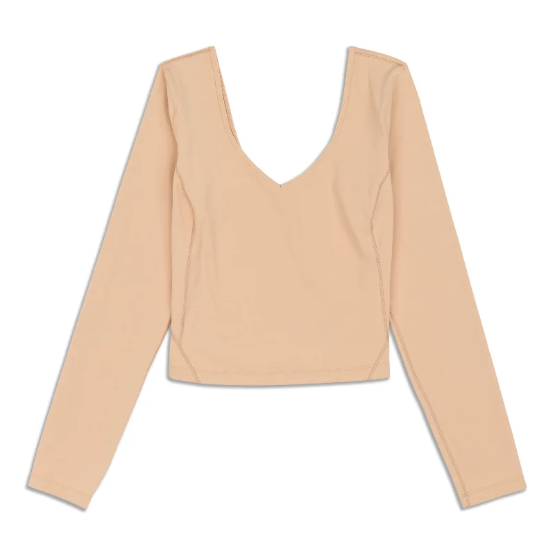 Women's Yoga Tops for Flexibility and Comfort -lululemon Align™ Long Sleeve Shirt - Resale
