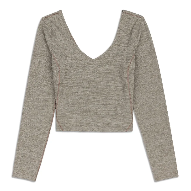 Yoga Tops for Yoga and Running -lululemon Align™ Long Sleeve Shirt - Resale