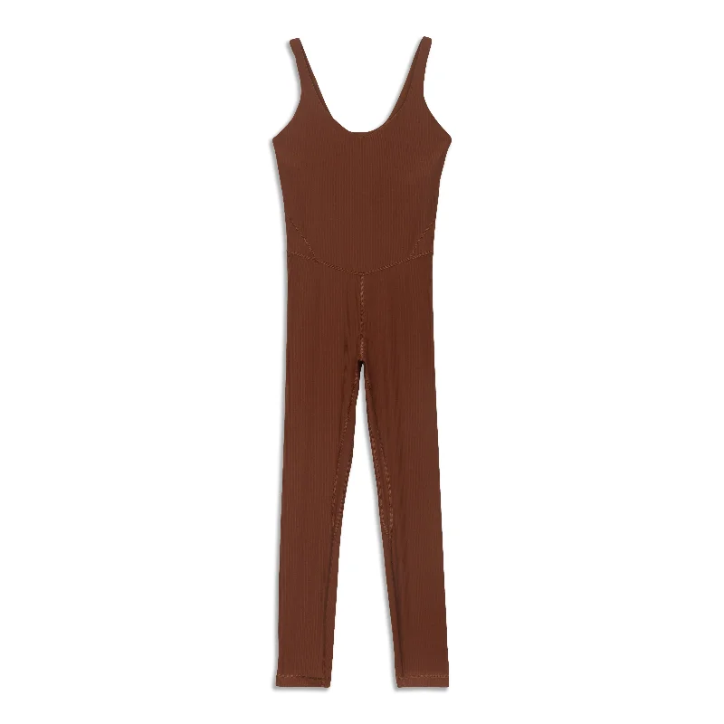 Seamless Yoga Tops for Maximum Comfort -lululemon Align™ Ribbed Bodysuit - Resale