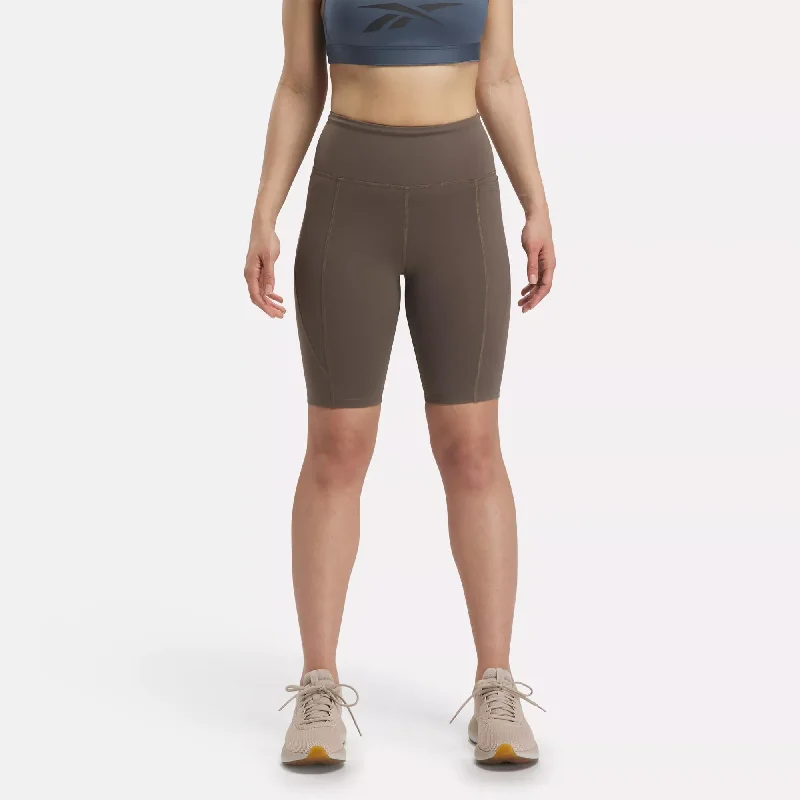 Soft Yoga Shorts for Comfortable Training -Lux High-Rise Bike Shorts