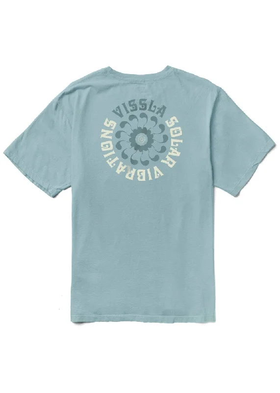 Yoga Tops for Flexibility and Comfort -Solar Spirals Organic Tee