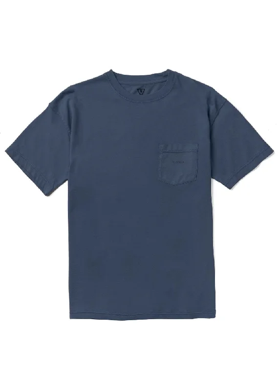 Yoga Tops for Comfortable Movement -Vintage Vissla Premium Organic Pkt Tee