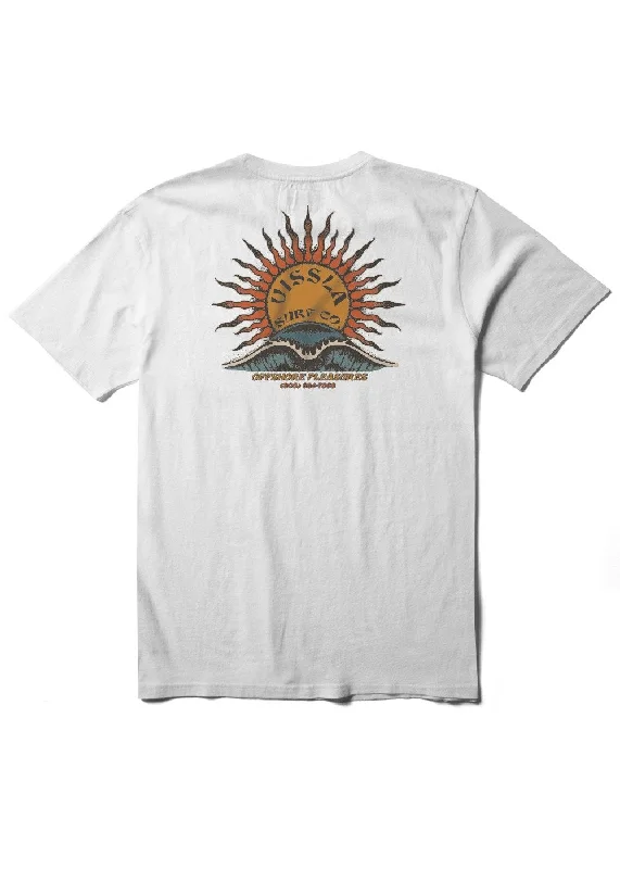 Seamless Yoga Tops for Extra Comfort -Solar Swells Ss Pkt Tee