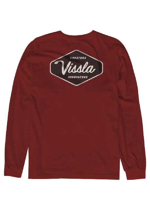 Women's Yoga Tops with Stretch Fabric -Creators Premium Ls Pkt Tee