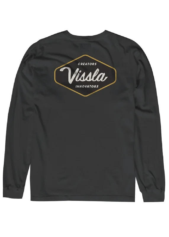 Yoga Tops for Pilates and Core Strength -Creators Premium Ls Pkt Tee