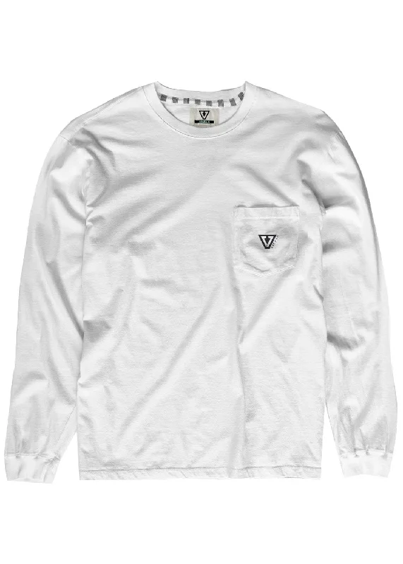 Women's Yoga Tops with Stretchy Fit -Established Premium Ls Pkt Tee