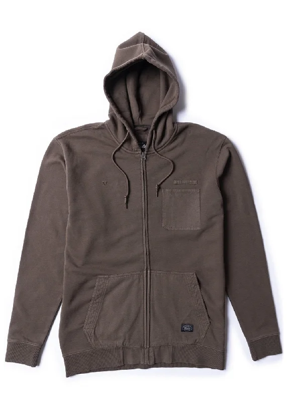 Women's Yoga Tops with Full Coverage Support -Creators Planer Eco Zip Hoodie
