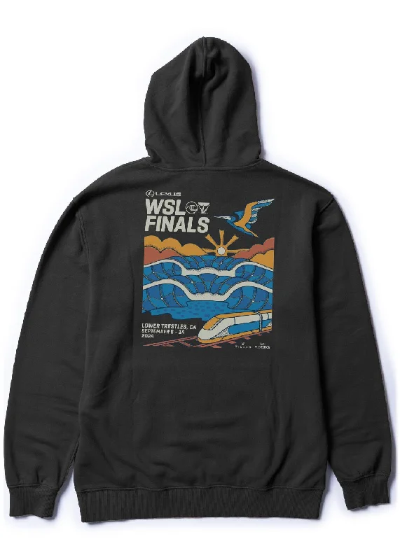 Yoga Tops for Flexibility and Relaxation -WSL Finals Pullover Hood