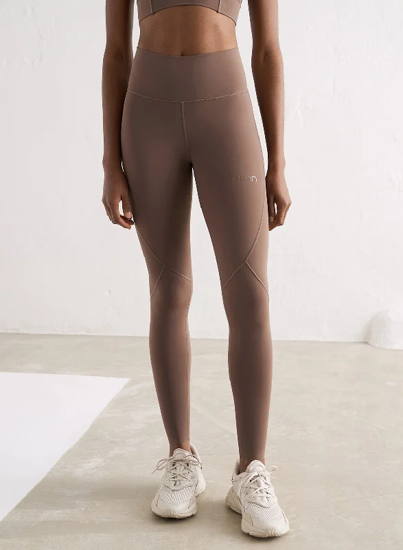 Yoga Pants with Breathable Material -Macchiato Sculpting Tights