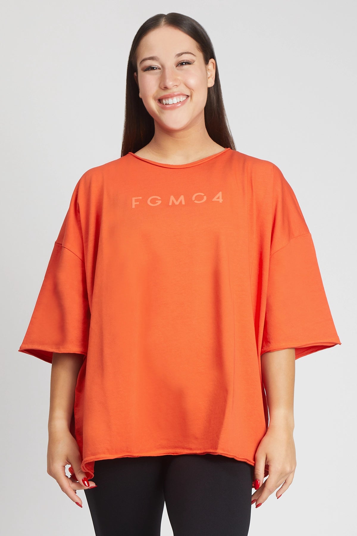 Yoga Tops for Flexibility and Strength -Maglia WorkOut Extra Large Arancio Mandarino