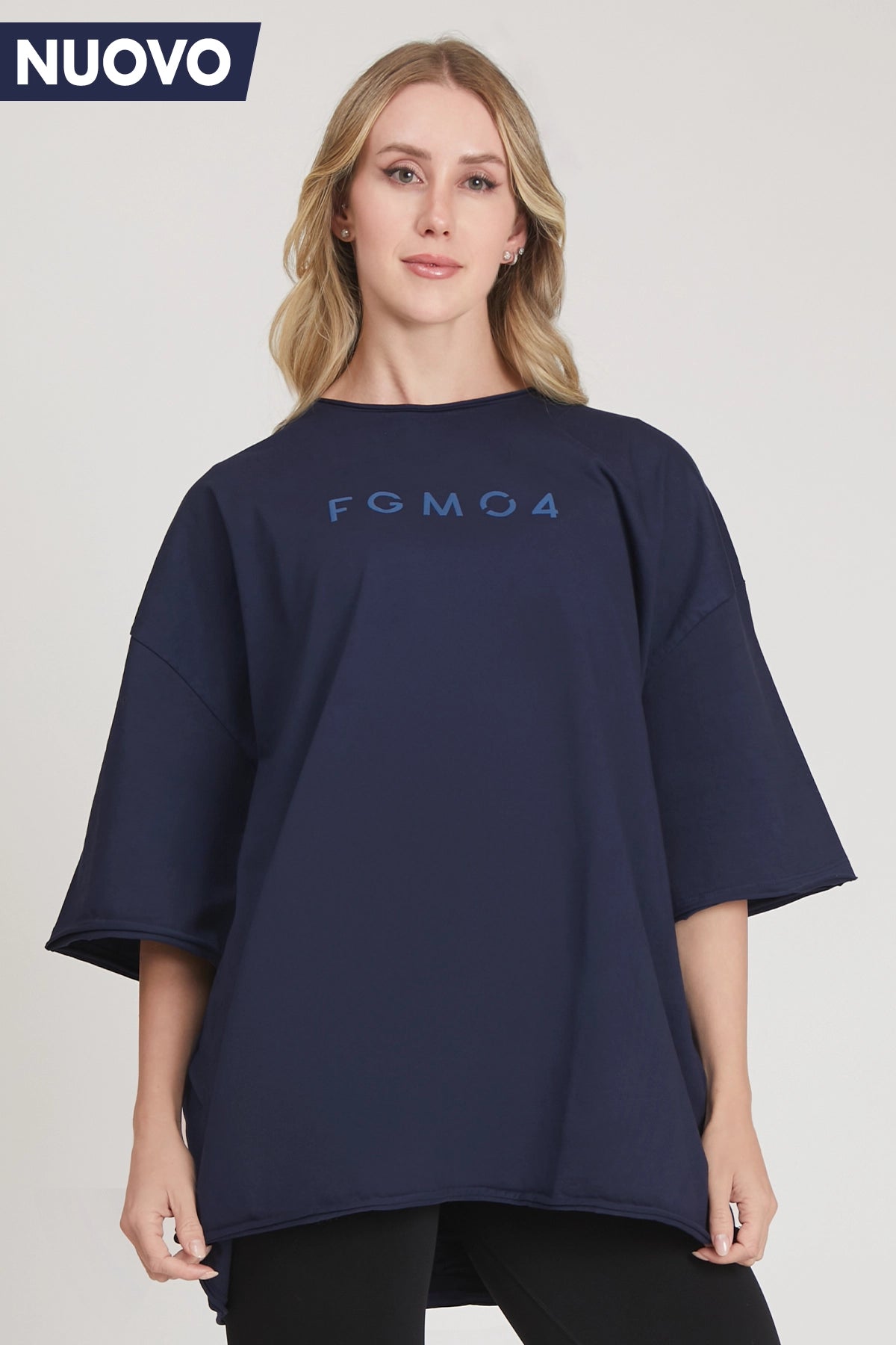 Stylish Yoga Tops for Women’s Fitness -Maglia WorkOut Extra Large Blu Notte