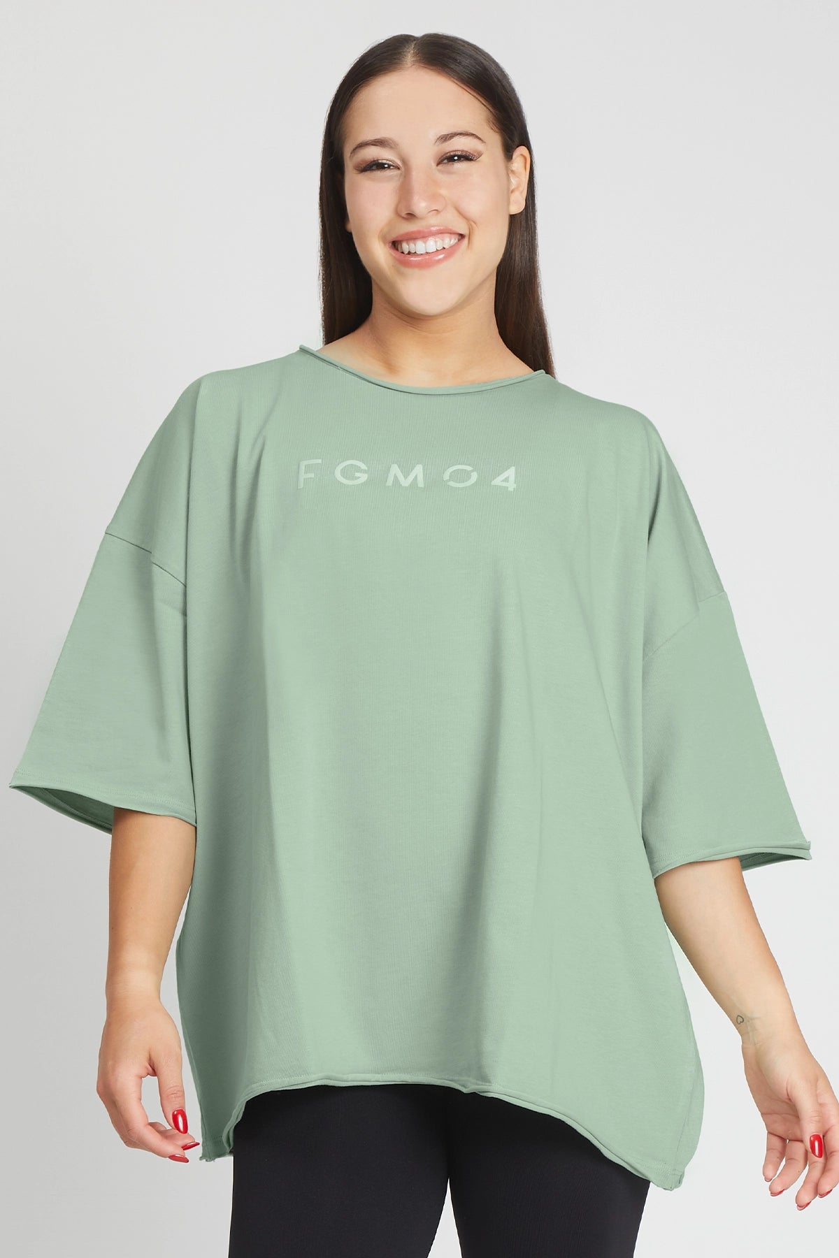 Yoga Tops with Moisture-Wicking Technology -Maglia WorkOut Extra Large Verde Menta