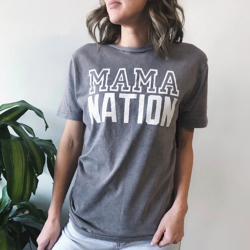 Yoga Tops for Hot Summer Days -Mama Nation • Rocker Tee