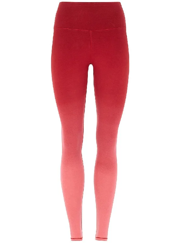 Yoga Pants for Building Strength and Flexibility -Mandala Yoga Wear - Sunset Cotton Leggings