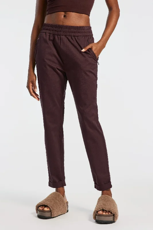 Yoga Pants for Relaxing and Stretching -Marbern Pant 27.5 - Chocolate Torte