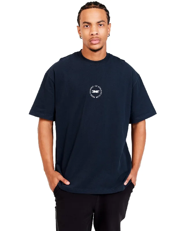 Breathable Yoga Tops for Active Wear -Mascot Van Tee - Navy