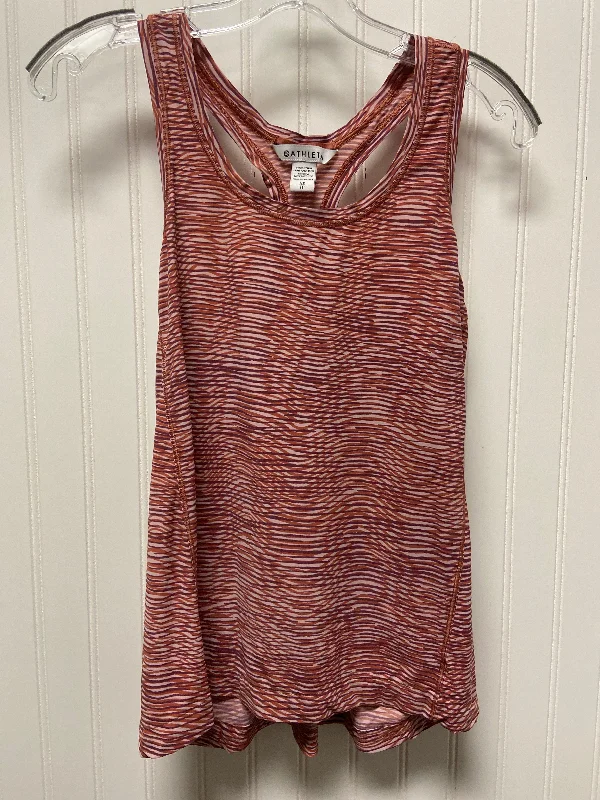 Yoga Tops for Comfort During Intense Workouts -Mauve Athletic Tank Top Athleta, Size Xs