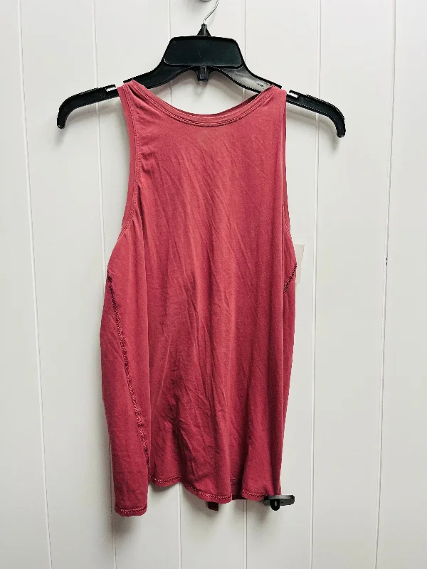 Yoga Tops for Strengthening Exercises -Mauve Athletic Tank Top Lululemon, Size L