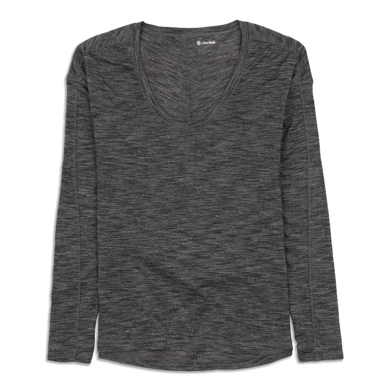 Yoga Tops for All-Day Wear -Meant To Move Long Sleeve Shirt - Resale